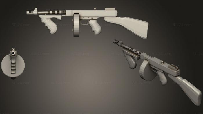 Weapon (Guns 0310, WPN_0072) 3D models for cnc